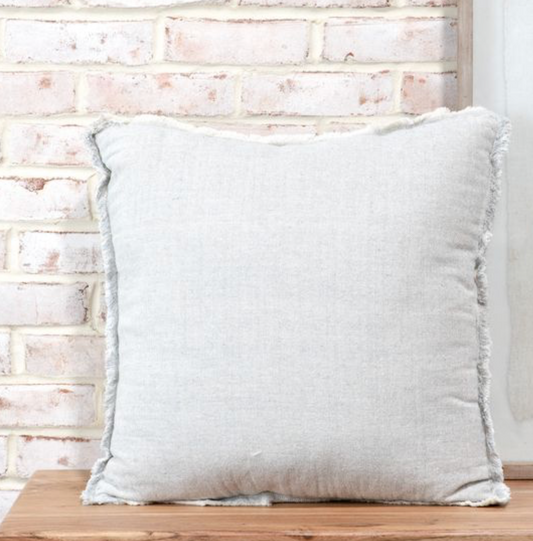 Gray Cotton Pillow