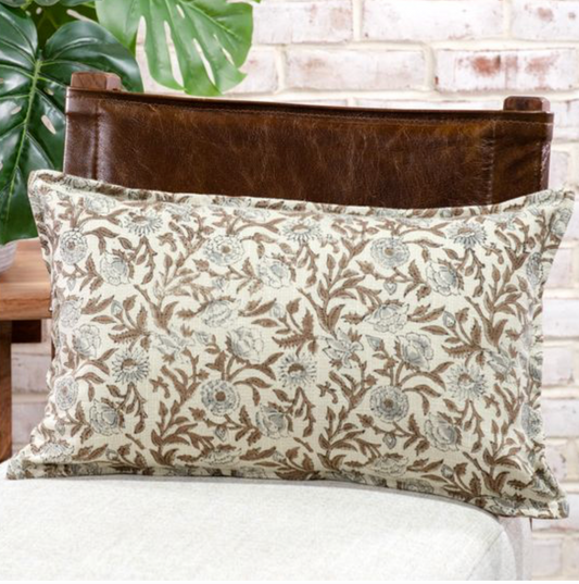 Floral Pattern Pillow