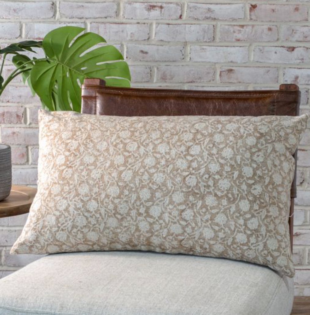 M Reed Hopper Rapanos Sandy Floral Pillow – Hopper-Reed Designs