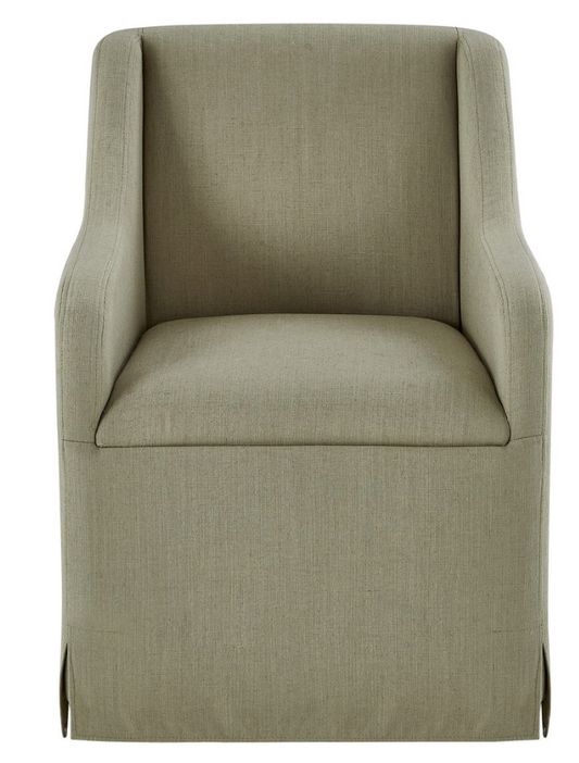 Barber Dining Chair on Casters