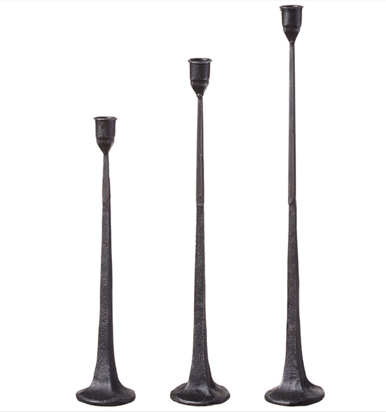 BLACK CANDLE STICKS