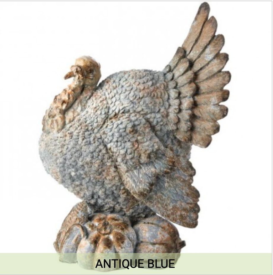 17" RSN ANTIQUE TURKEY PUMPKINS