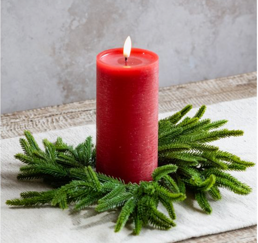 6.5" PINE CANDLE RING