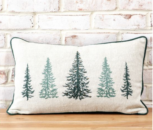 20 X 12 EVERGREEN TREE PILLOW