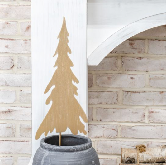 23.5" GOLD TREE STAKE