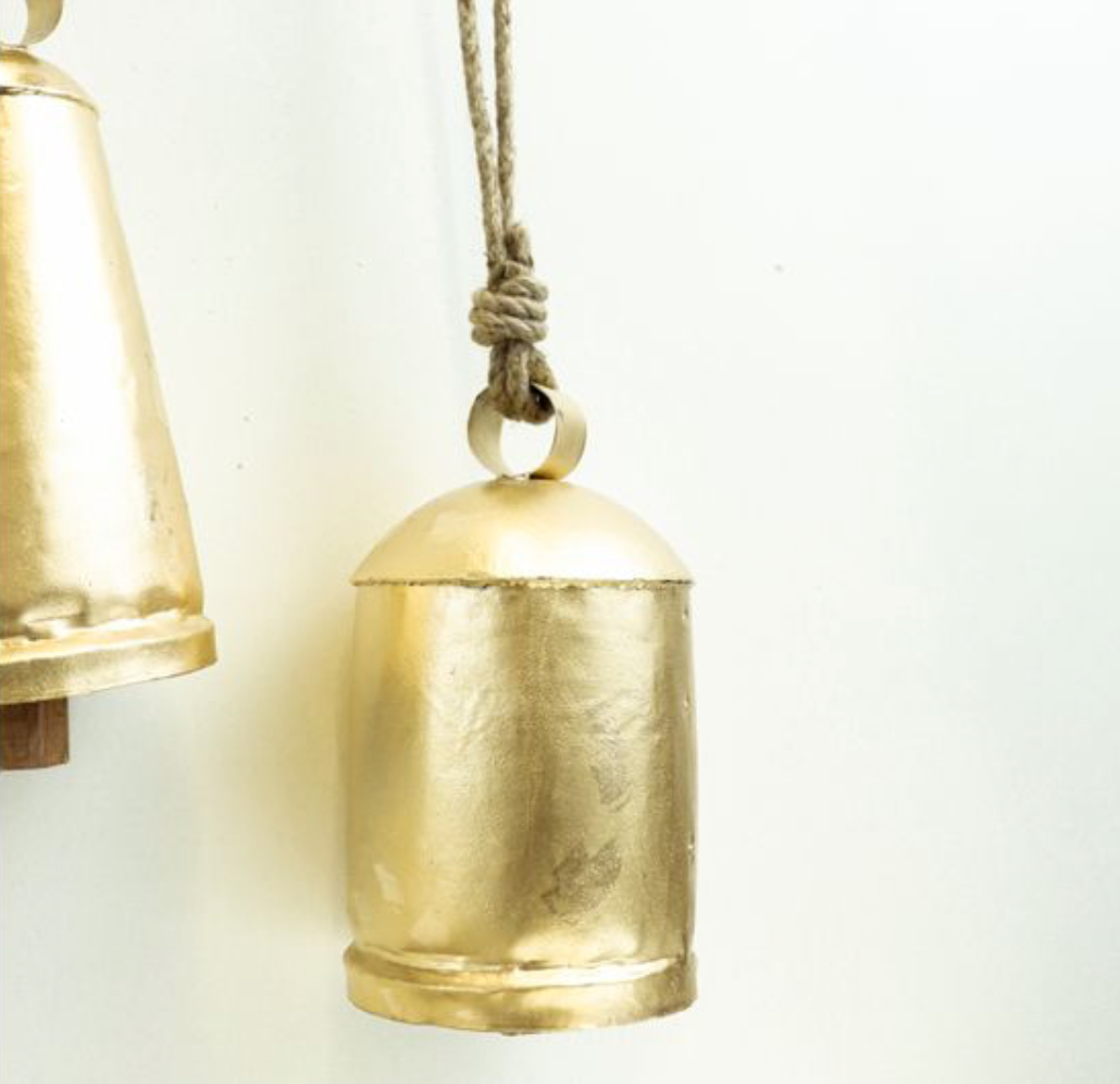 8.5" GOLD COWBELL