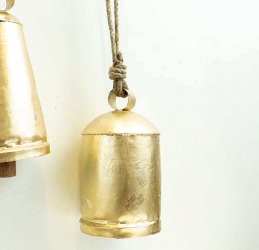 8.5" GOLD COWBELL