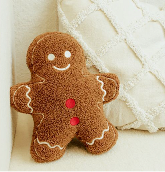 14" GINGERBREADMAN PILLOW