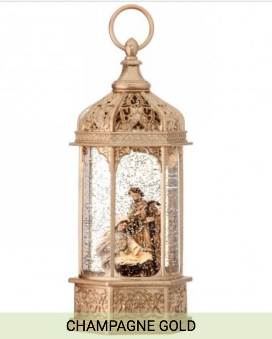 13"LED/BTY/TMR NATIVTY BYZANTNE LANT GLOB USB 