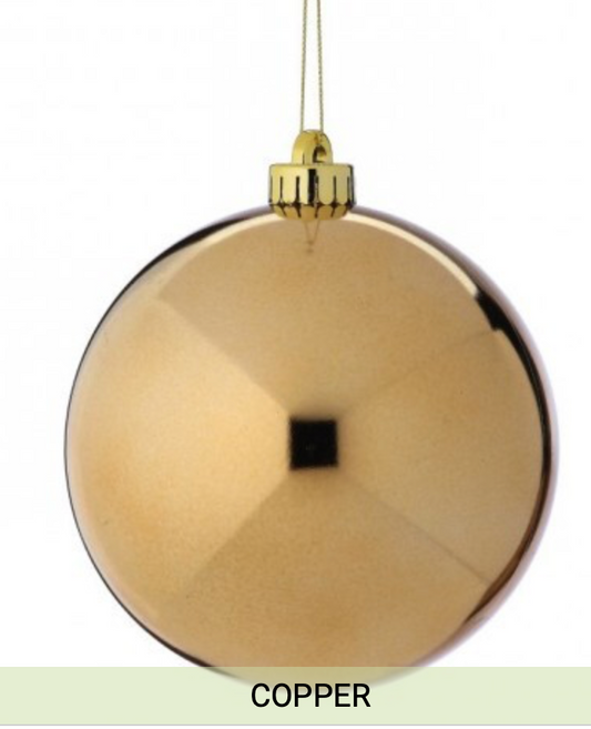 SHINY BALL 5.5" 2 pack, Copper