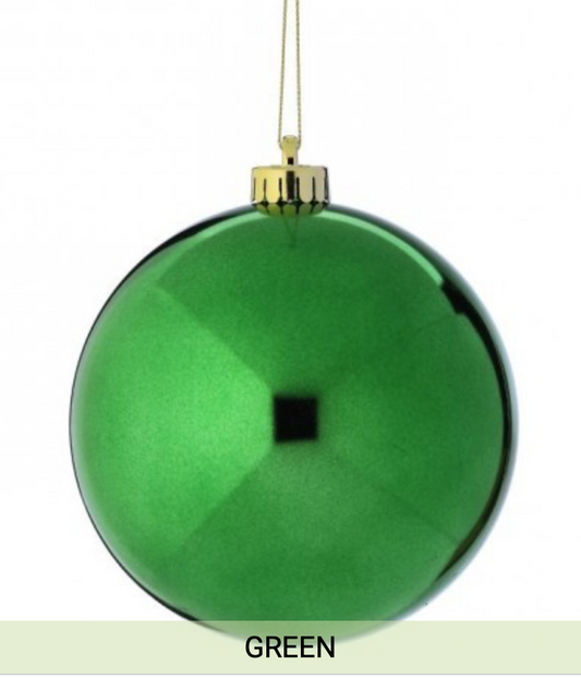 SHINY BALL 5.5" 2 pack, Green