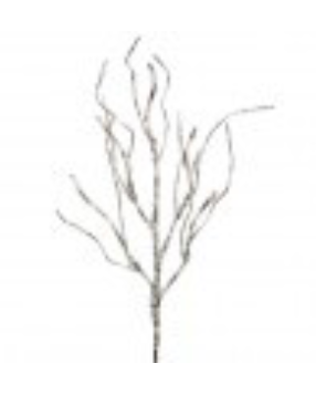 29" SNOW COVERED FROSTED BIRCH STEM 