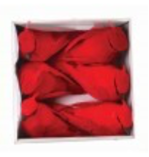 MINI CARDINAL Ornament 4", BOX OF 6