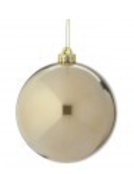 PEARL BALL 5.5" 2 pack, Champagne