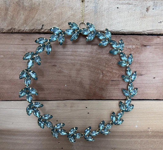 Majestic Jeweled 6" Wreath Ornament