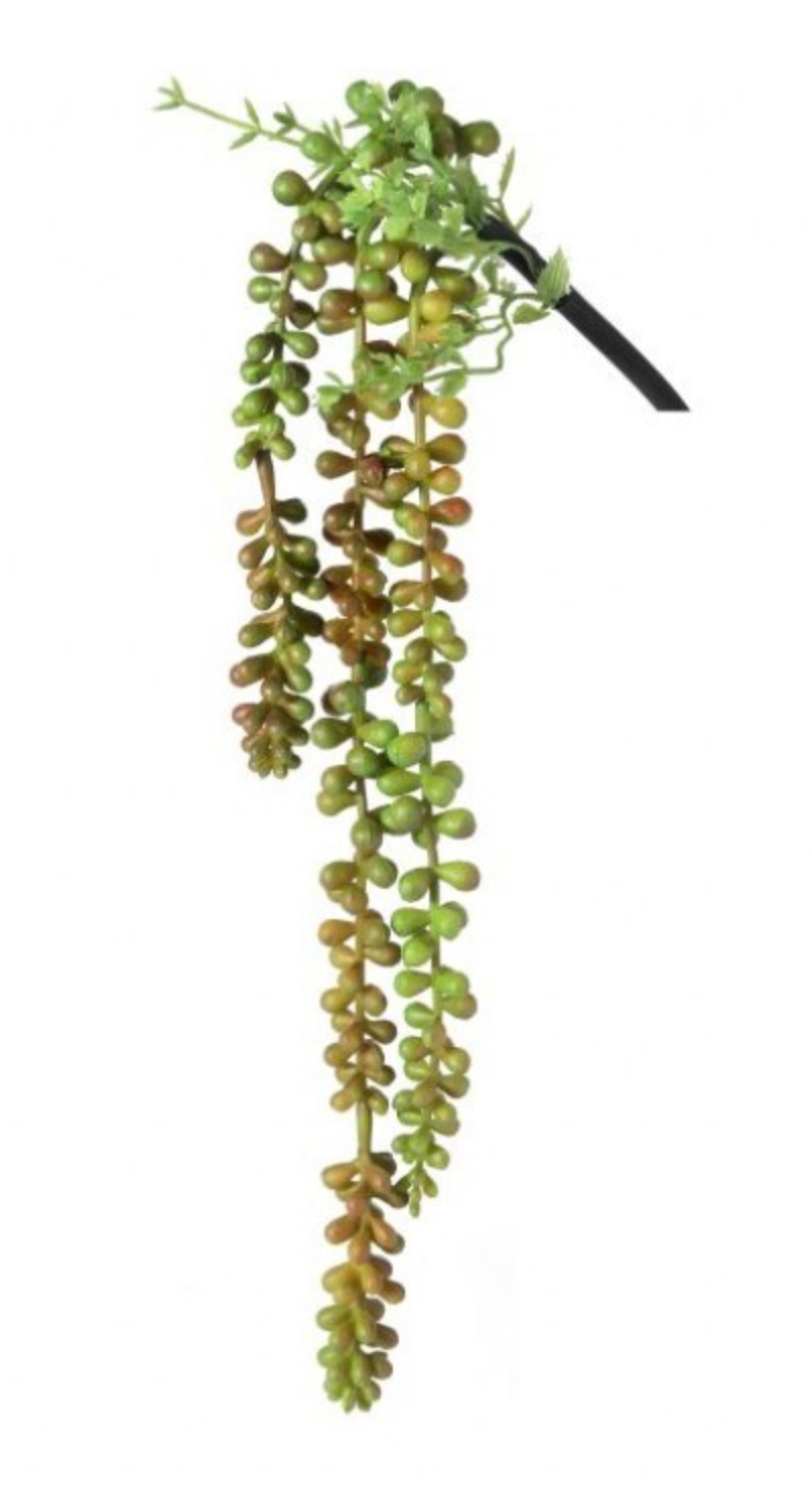 PLASTIC HANGING BERRY SUCCULENT 18.5"