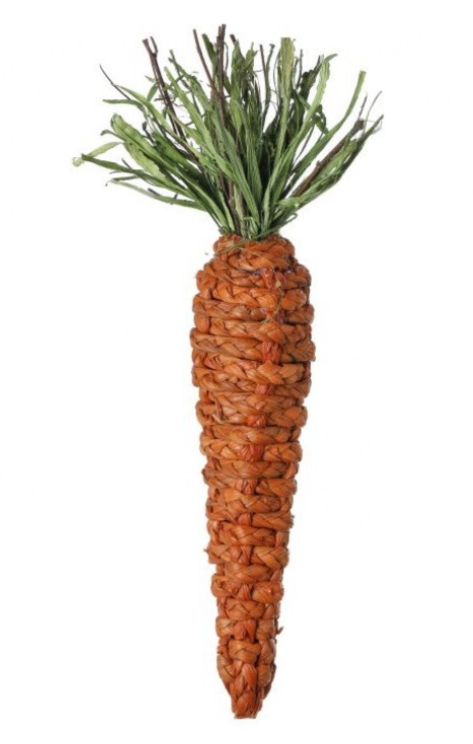 BASKET WEAVE EASTER CARROT 13.5"