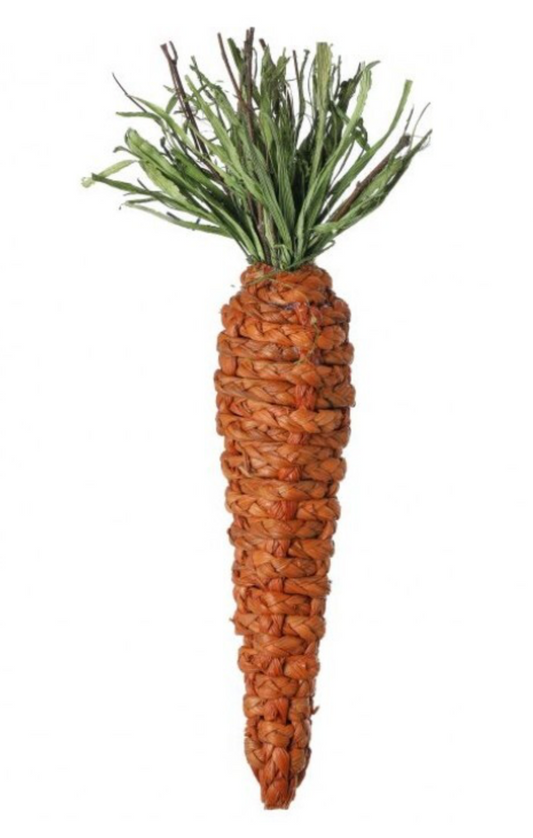 BASKET WEAVE EASTER CARROT 13.5"