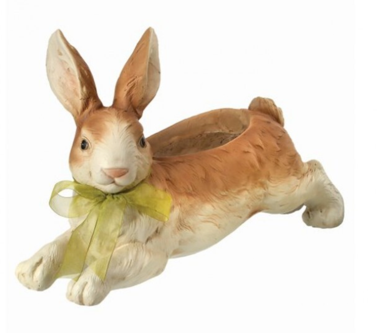 LEAPING BUNNY PLANTER 18.5"