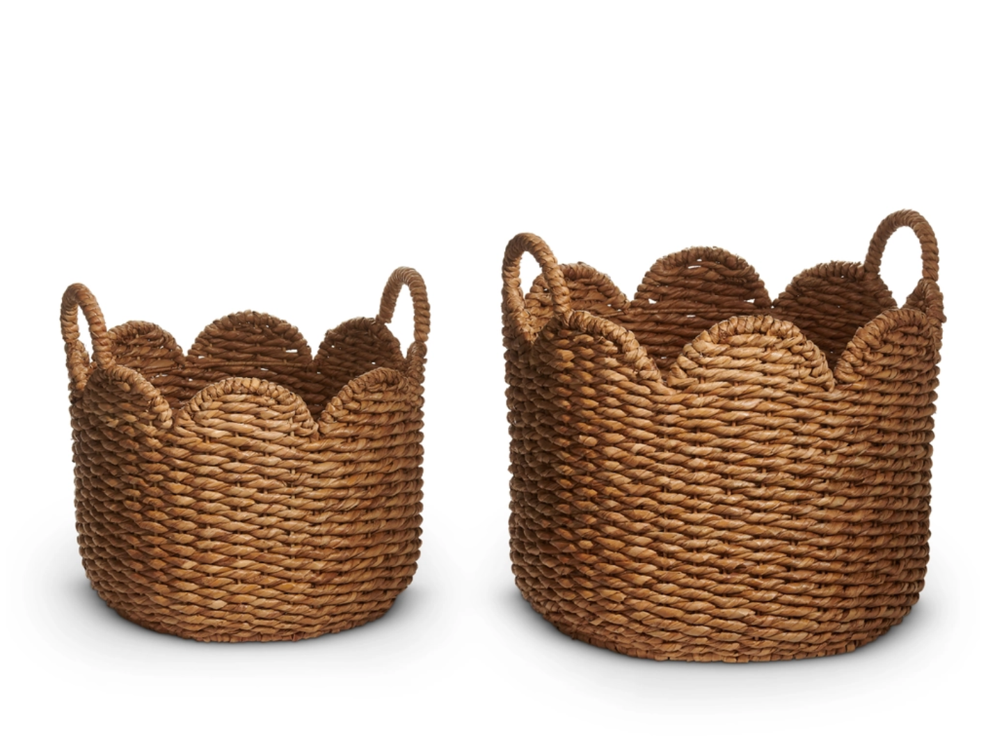 Scalloped Baskets