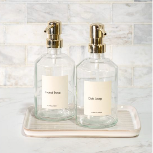 CLEAR SOAP PUMPS