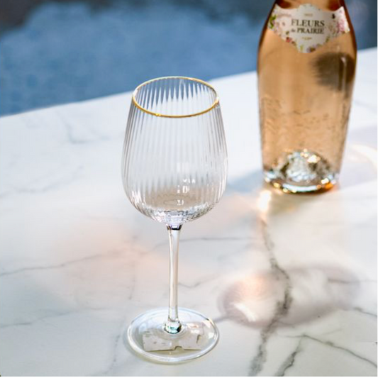 Gold Rim Glass