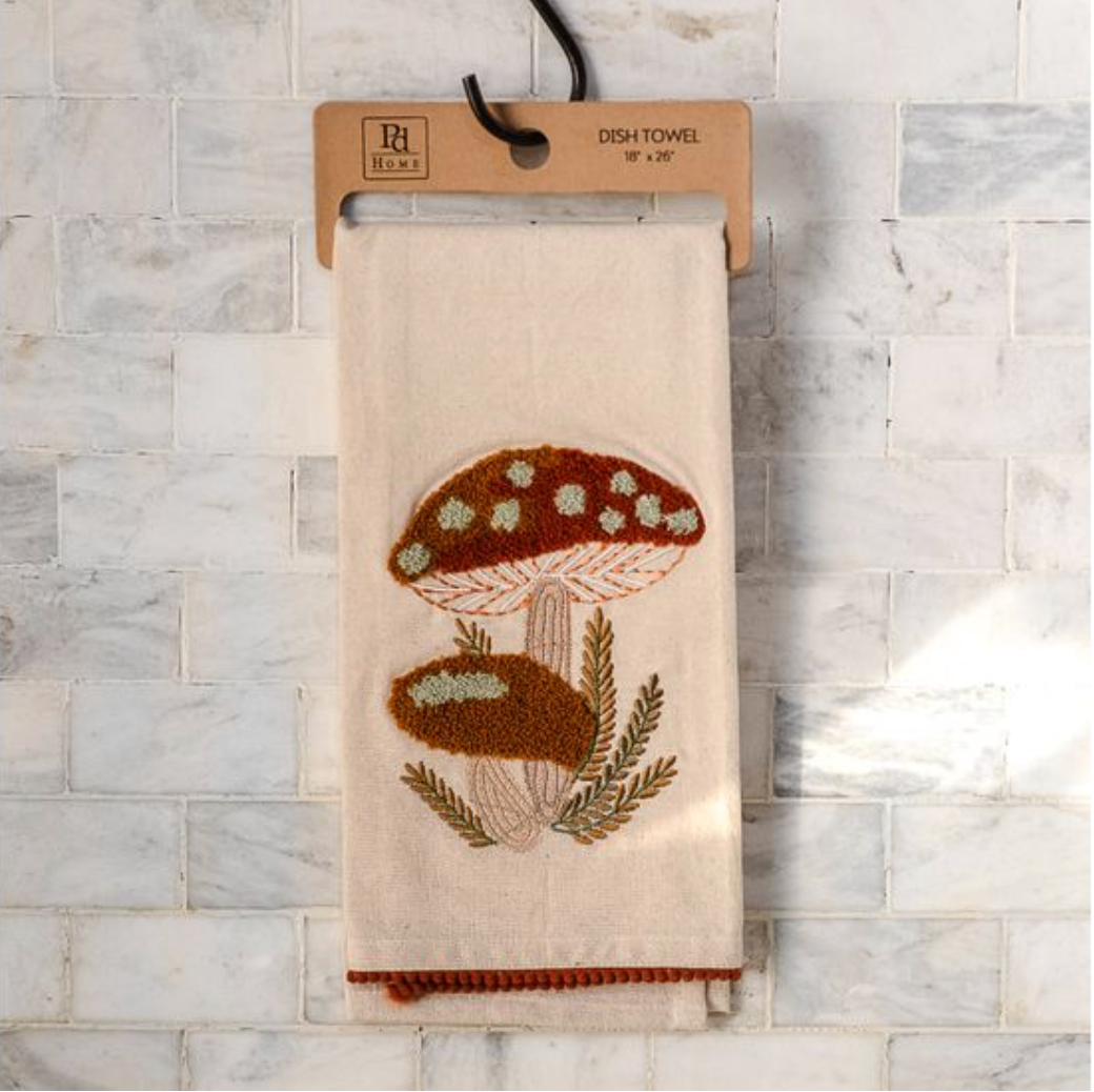 Mushroom Dish Towel