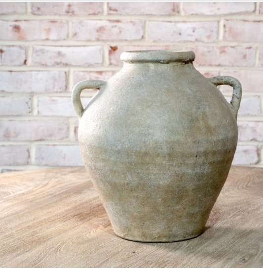 Nat Wash 2 Handle Jug Vase