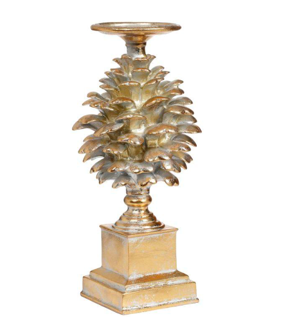 Pincone Candle Holder -12 Inches