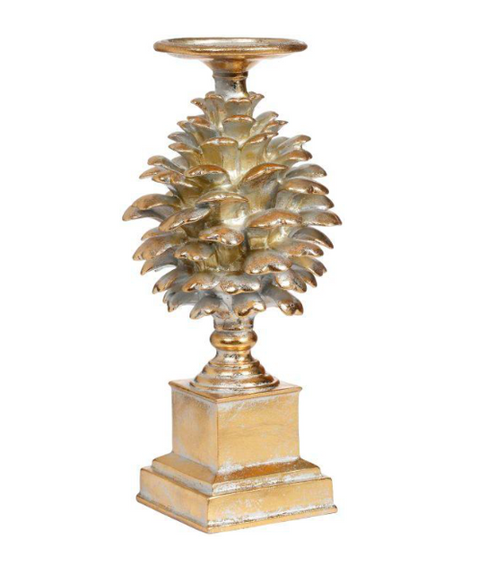 Pincone Candle Holder -12 Inches