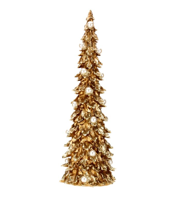 Gilded Pearl Tree, Large - 25 Inches
