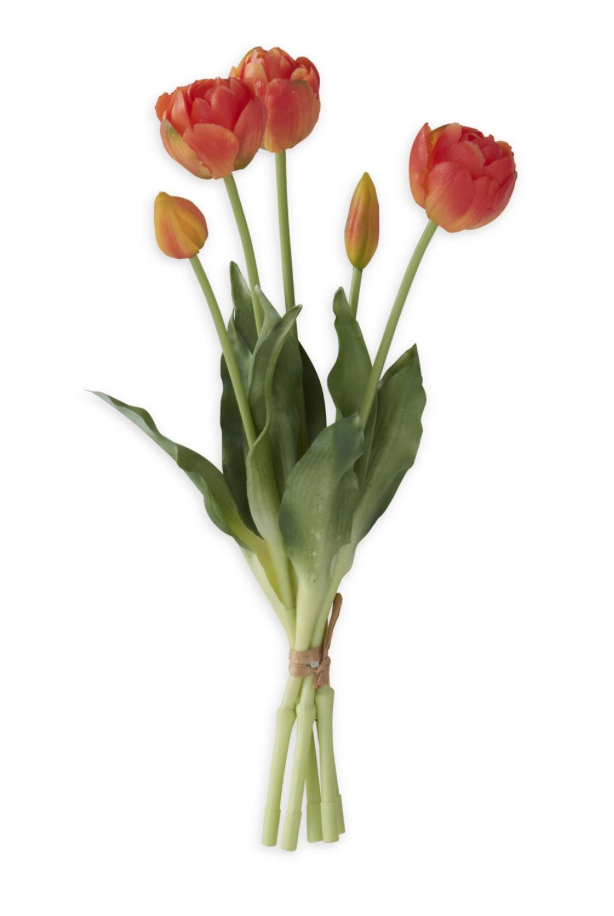 15" Real Touch Tulip Bud & Bloom Bundle
