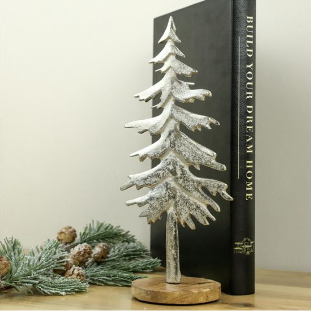 ALUM. WOOD TREE TABLETOP