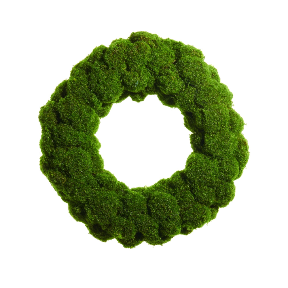 18" Mossed Wreath