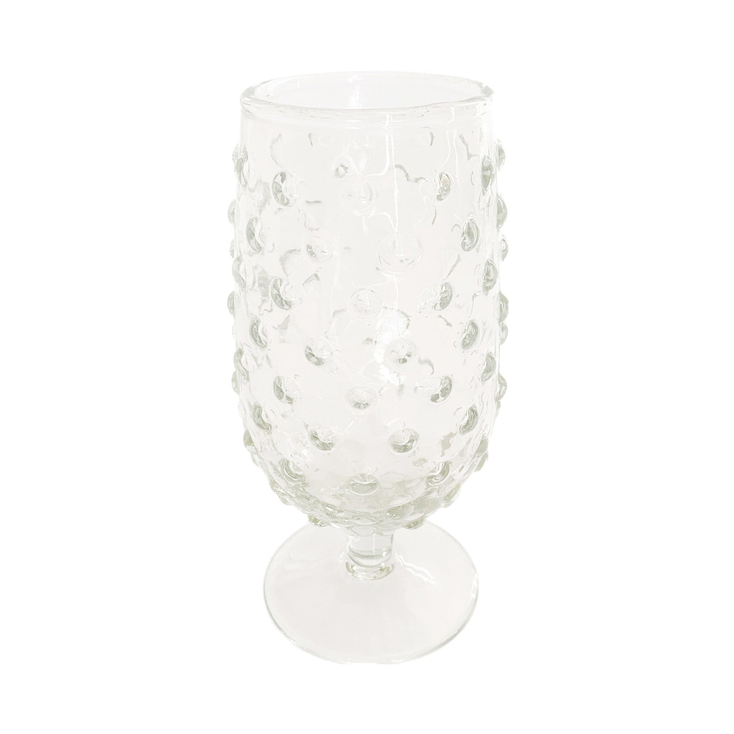 Hobnail Drinking Glass