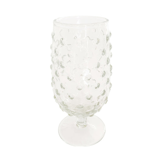 Hobnail Drinking Glass