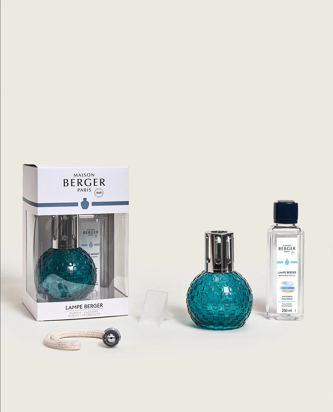 Disco Teal Fragrance Lamp Gift Set