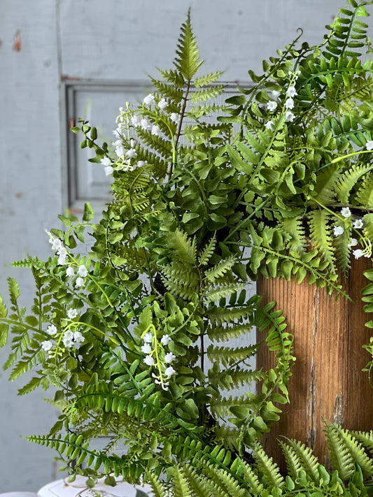 Maribel Fern Wreath | 22"