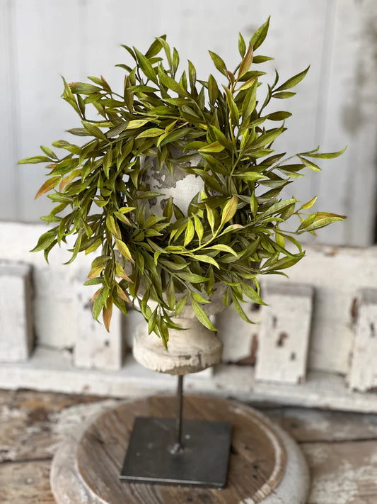 Smilax Candle Ring | Green | 10"