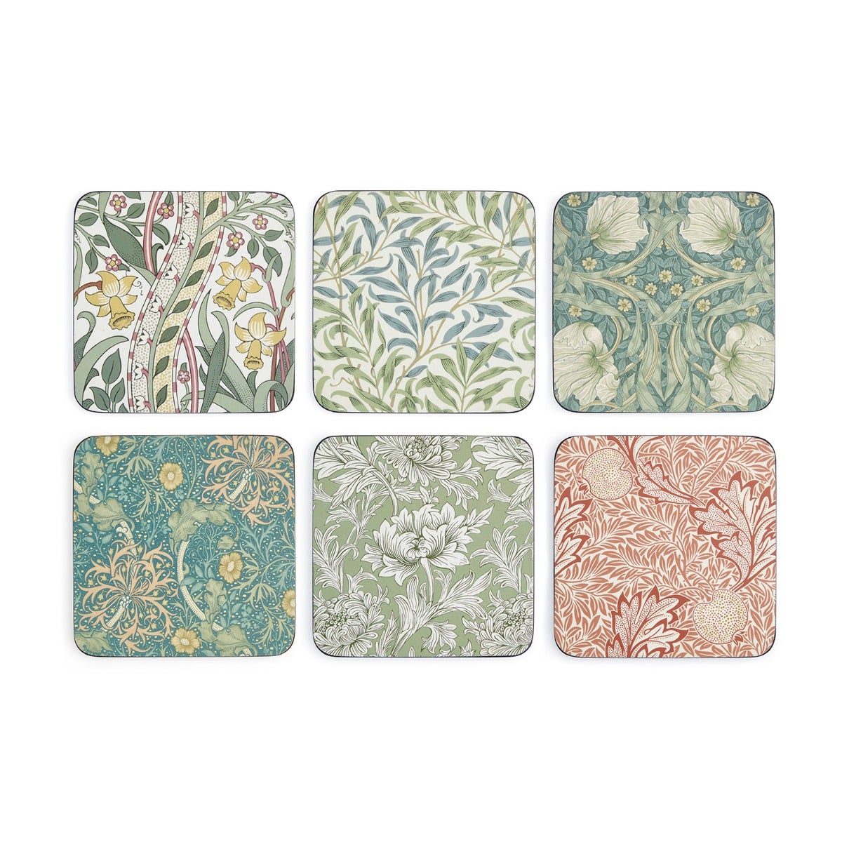 Coasters S/6 4" X 4"