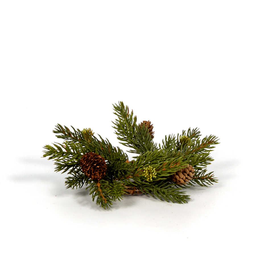 Spruce Candle Ring