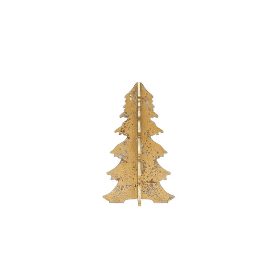 9-1/4" Round x 15-1/2"H MDF Interlocking Laser Cut Tree